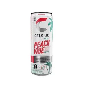 Celsius Peach Vibe 25cl (12 stuks)