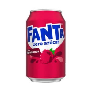 Fanta Framboos 33cl 'Zero' (8 stuks)