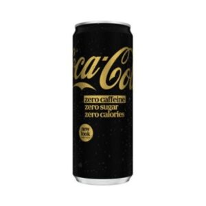 Coca-Cola Zero cafeïnevrij 33cl (24 stuks)