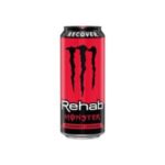 PROMO Monster Rehab Strawberry - Lemonade 47,5cl (12 stuks)