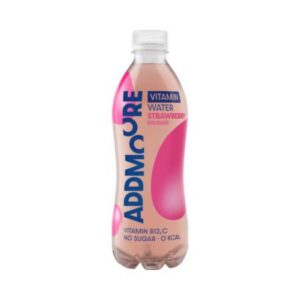 Addmoore Vitamin Water Strawberry 50cl (12 stuks)