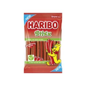 Haribo Stixx Strawberry 160gr