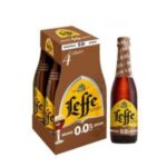 PROMO Leffe Bruin 0,0% 33cl (4 stuks)