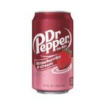 PROMO DR PEPPER STRAWBERRIES & CREAM 35,5CL (12 stuks)